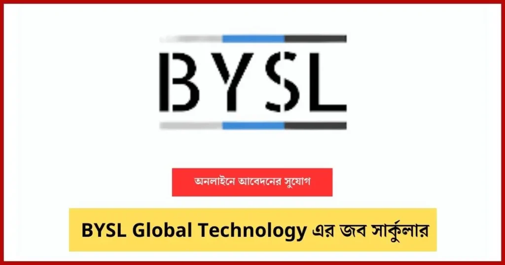 BYSL Global Technology Job Circular Image